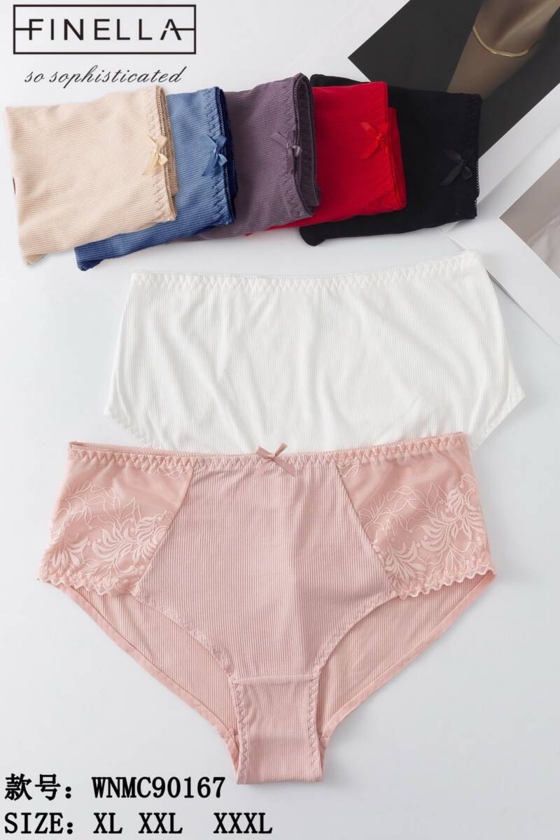 Majtki damskie Roz XL-3XL, Mix kolor Paczka 24 szt